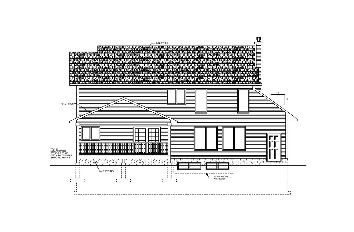 Mobile back elevation