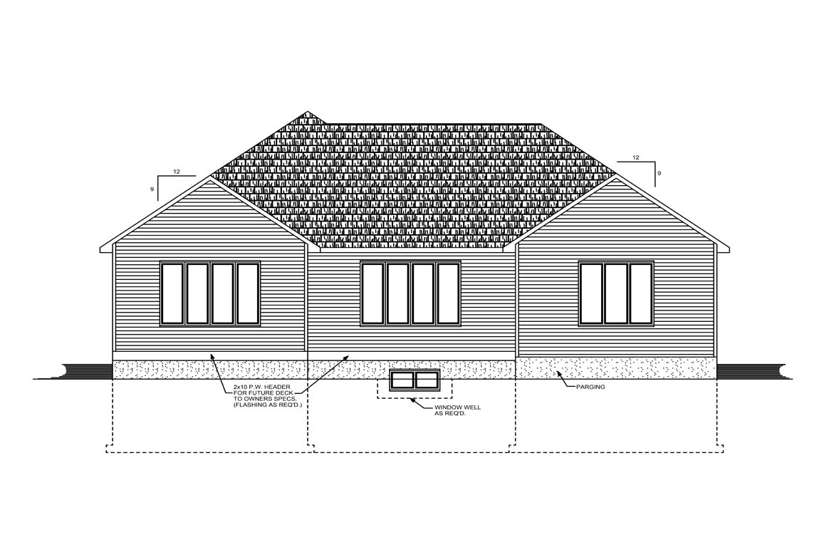 Mobile back elevation