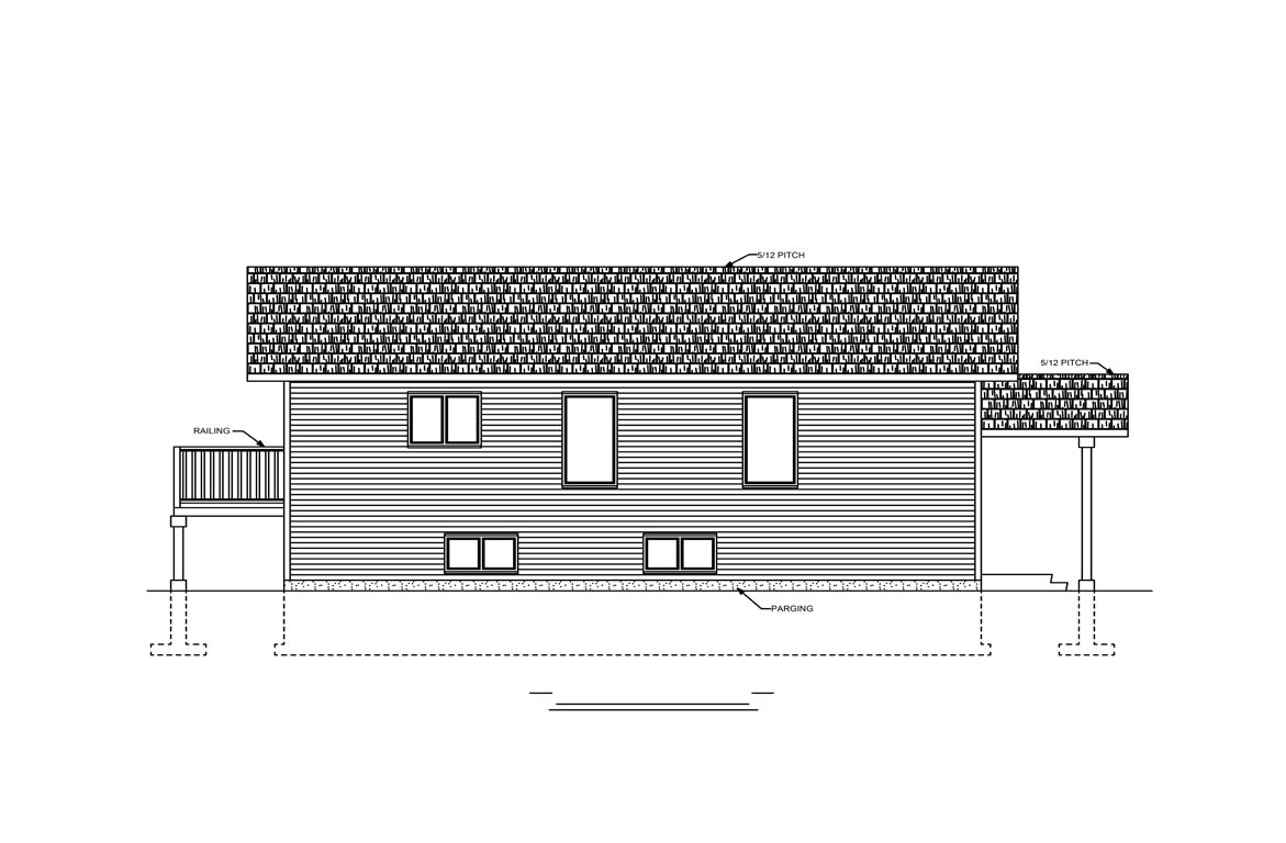 Mobile left elevation