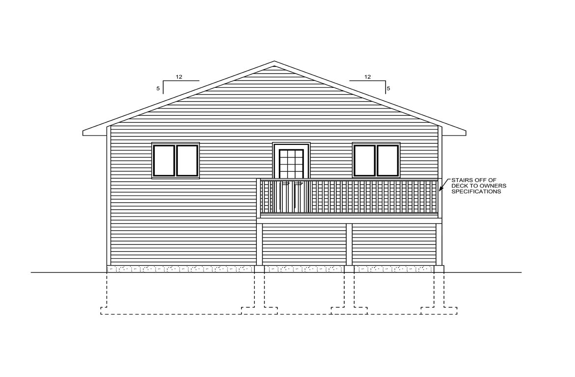 Mobile back elevation