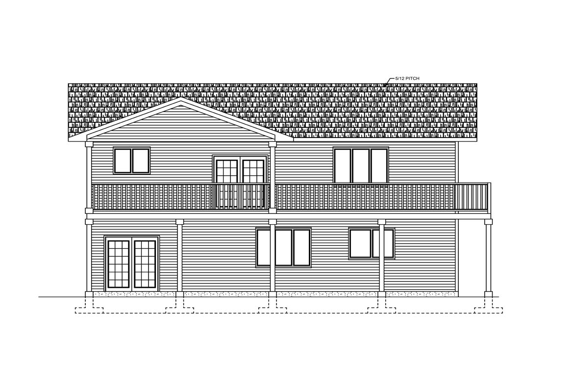 Mobile back elevation