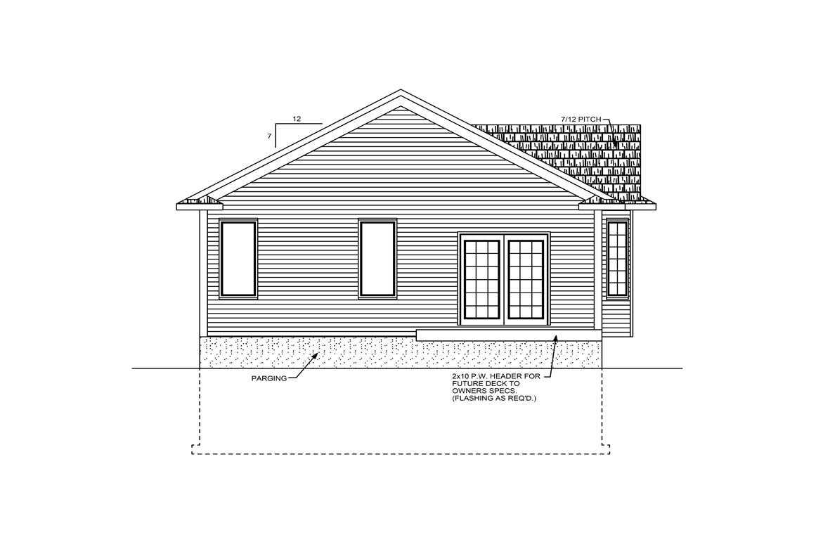 Mobile back elevation