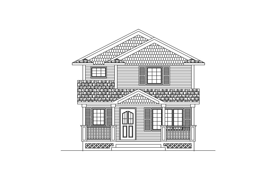 Mobile front elevation