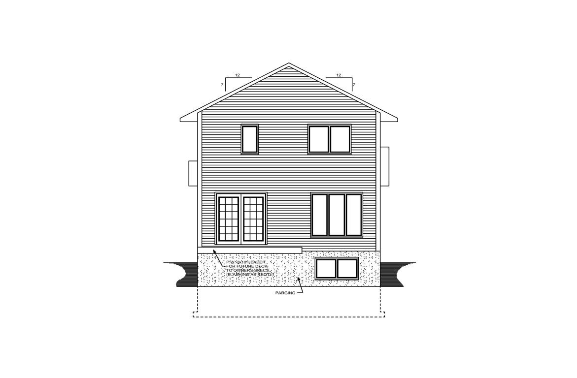 Mobile back elevation