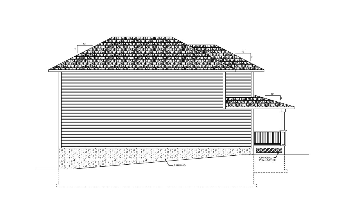 Mobile left elevation