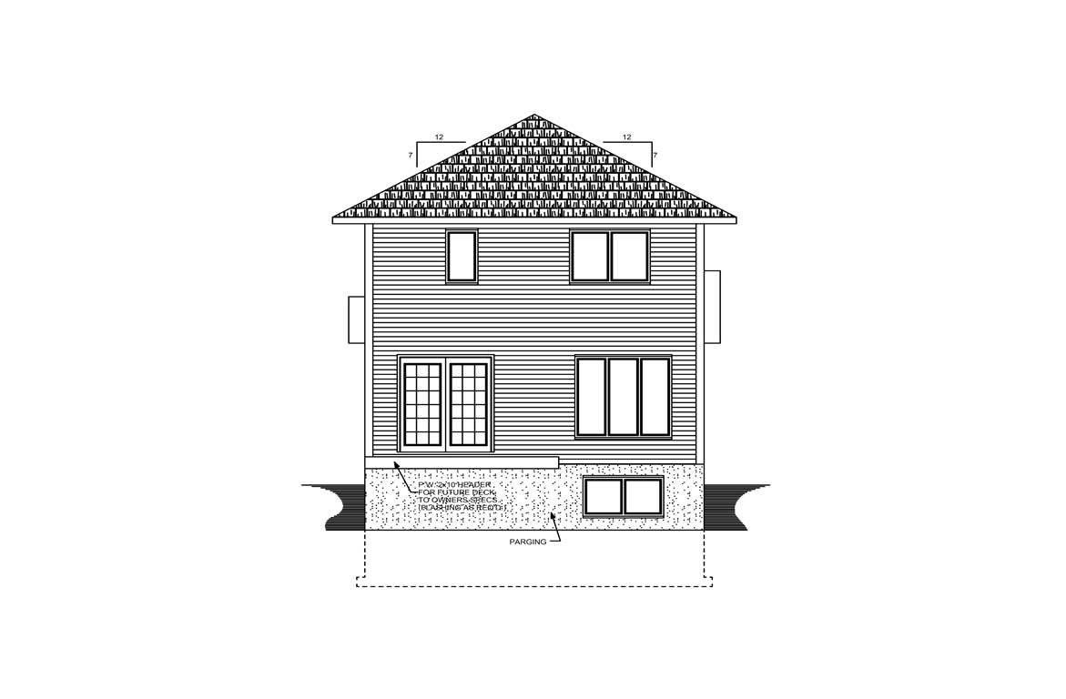 Mobile back elevation