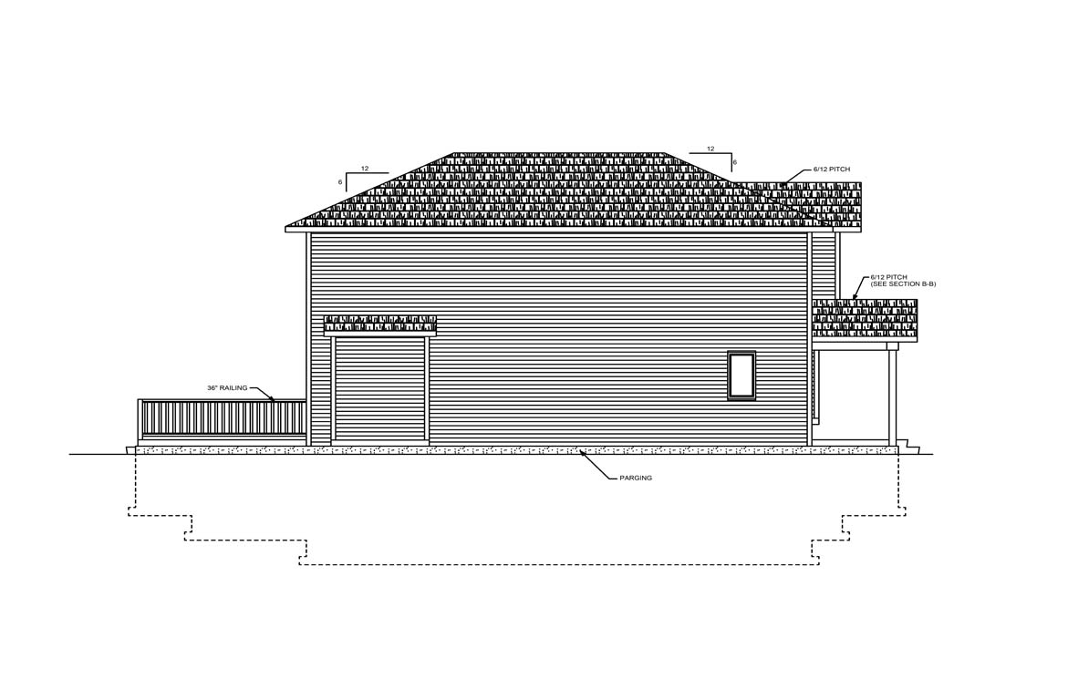 Mobile left elevation