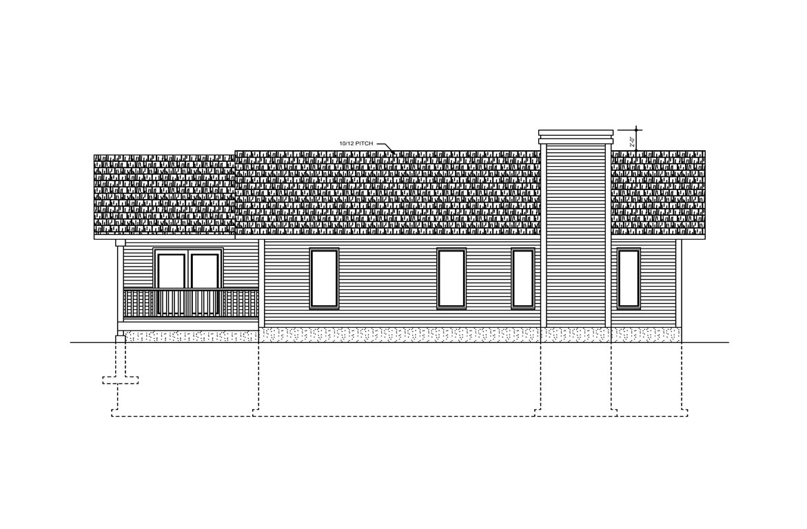 Mobile left elevation