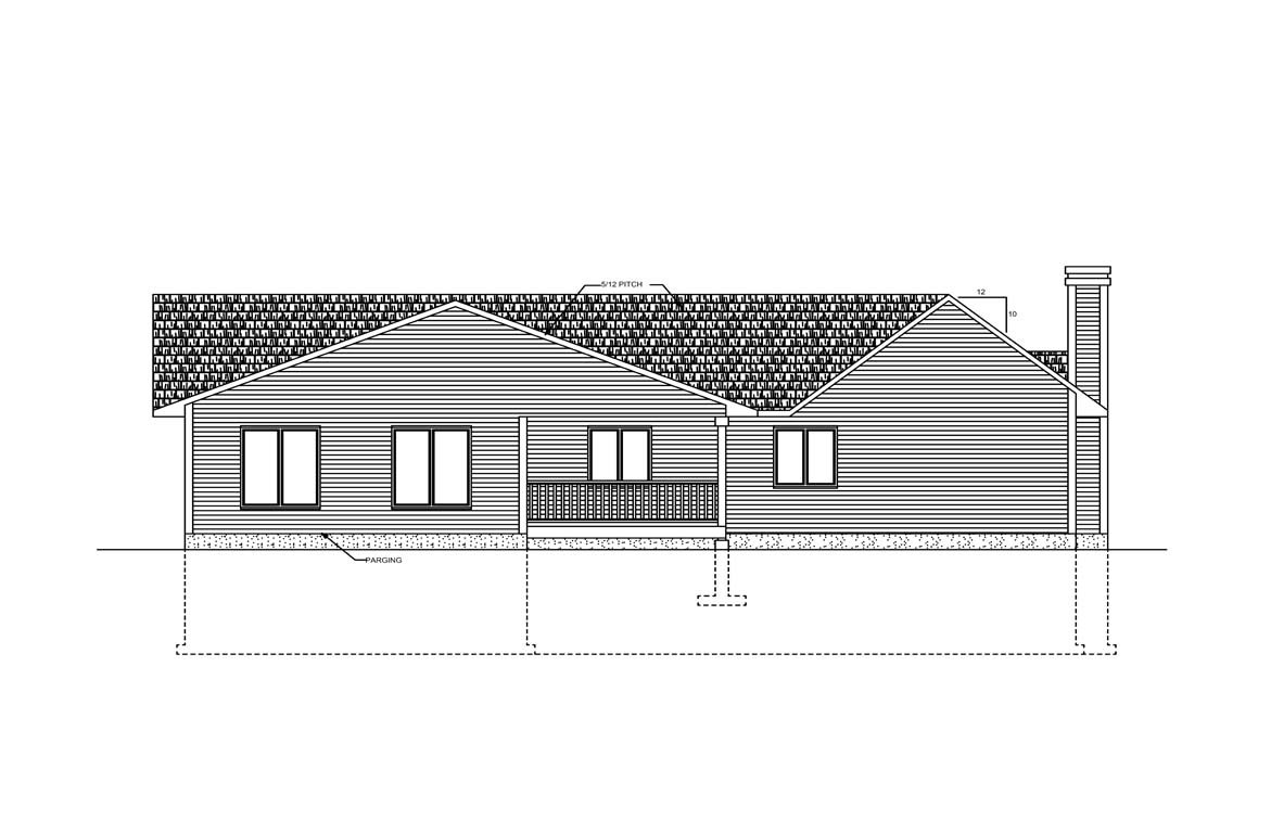 Mobile back elevation