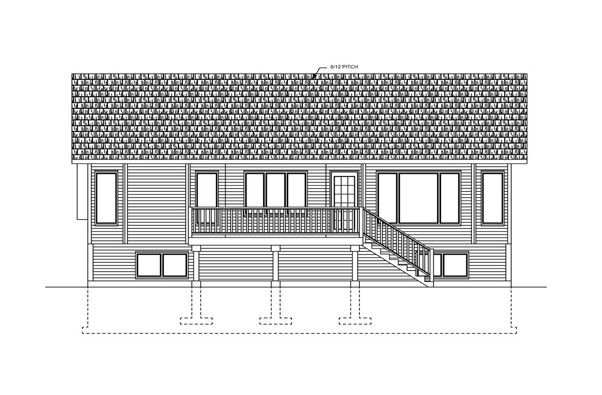Mobile back elevation