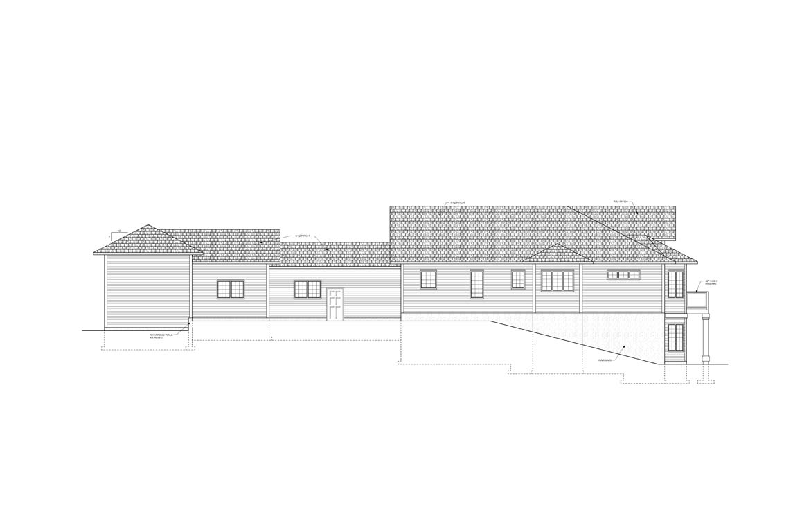Mobile back elevation