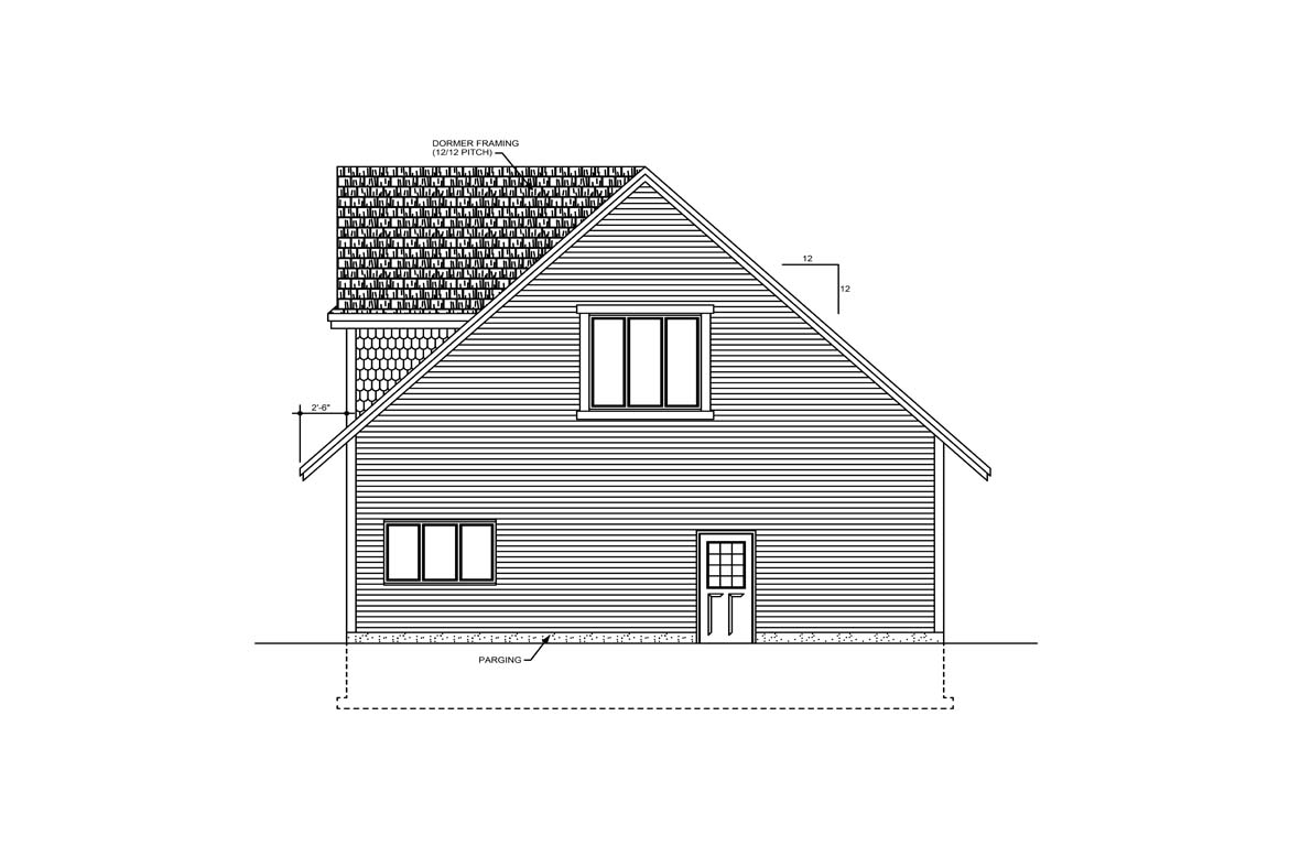 Mobile back elevation