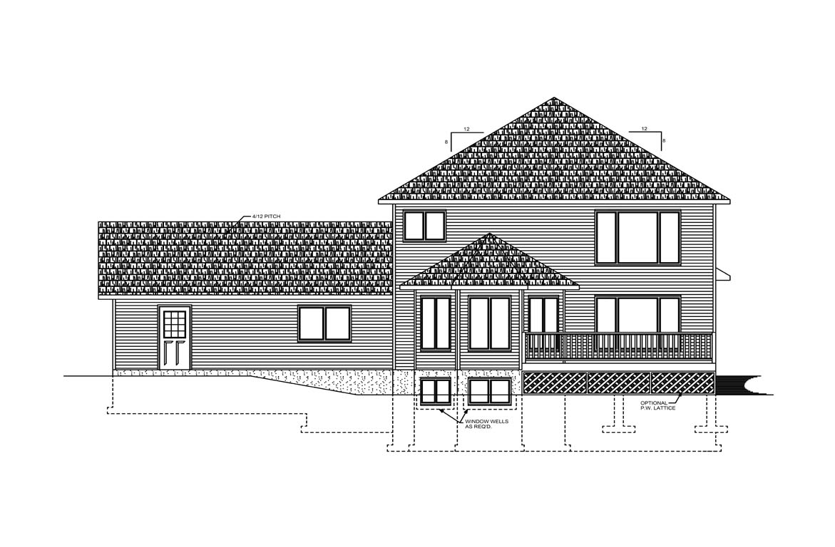Mobile back elevation