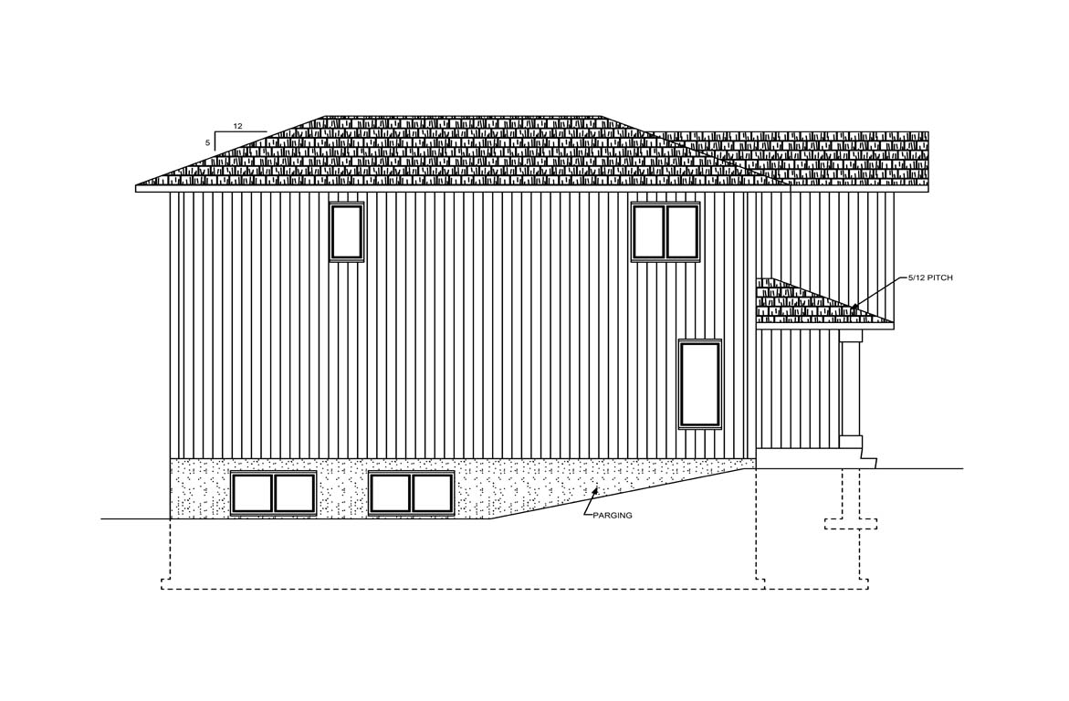 Mobile left elevation