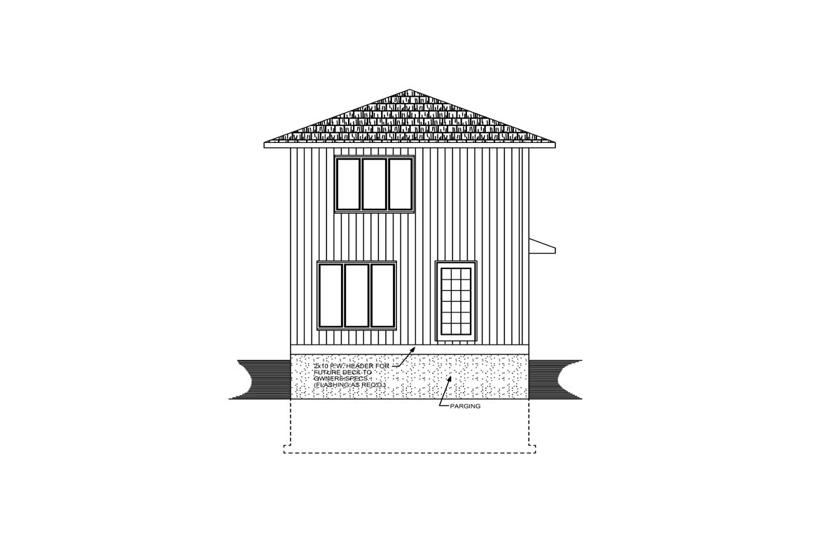 Mobile back elevation
