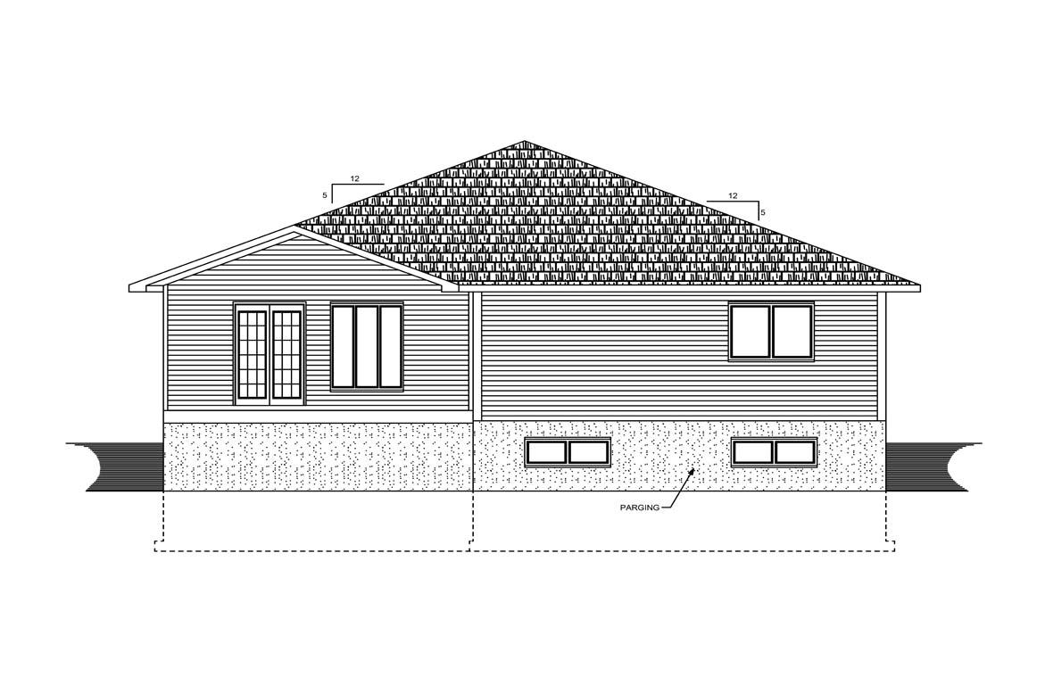 Mobile back elevation