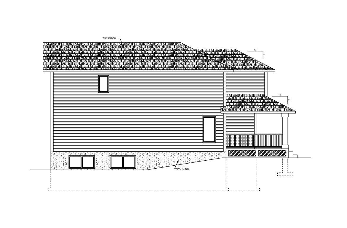 Mobile left elevation