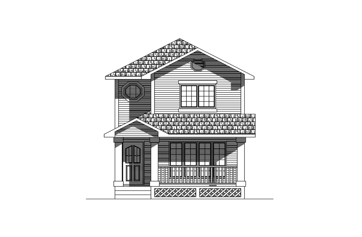 Mobile front elevation