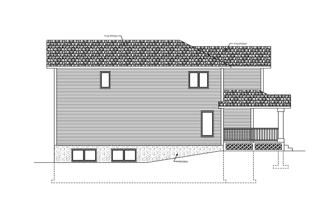 Mobile left elevation