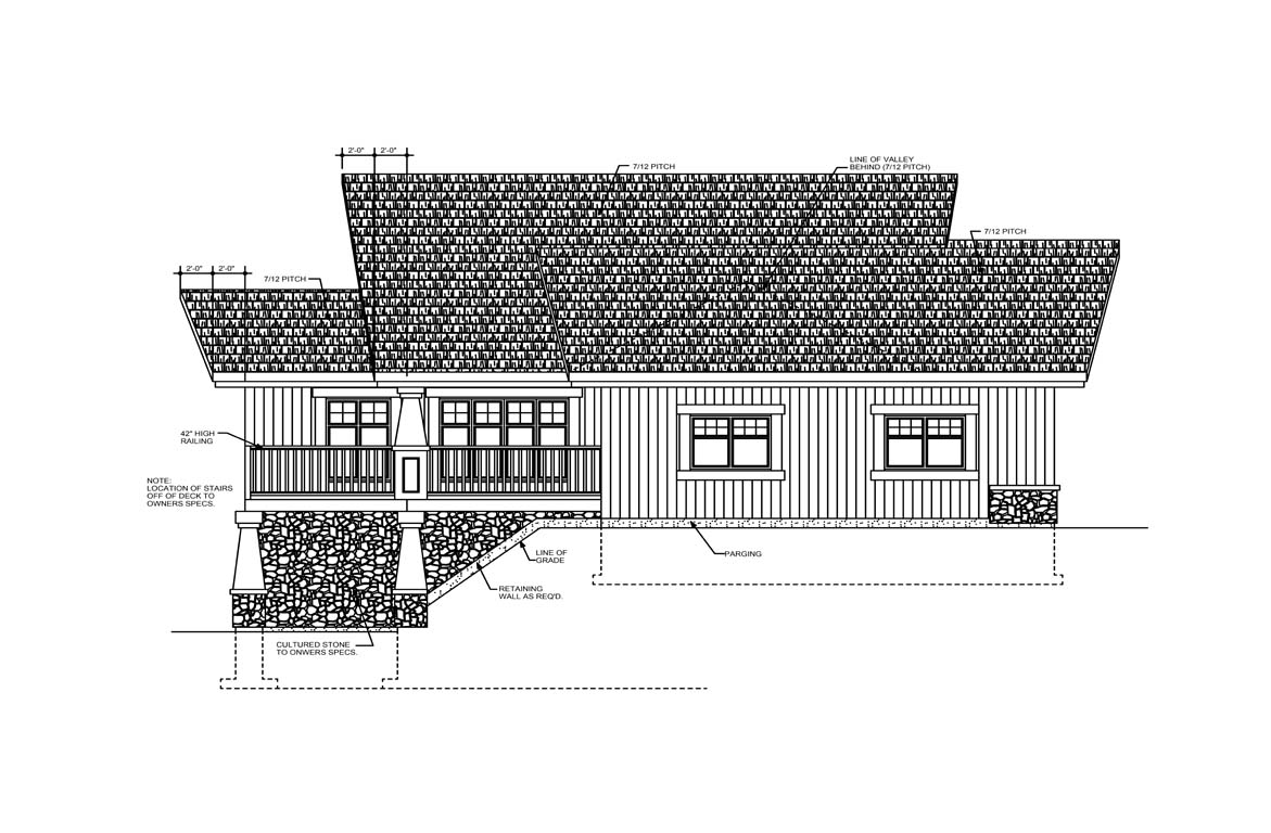 Mobile left elevation