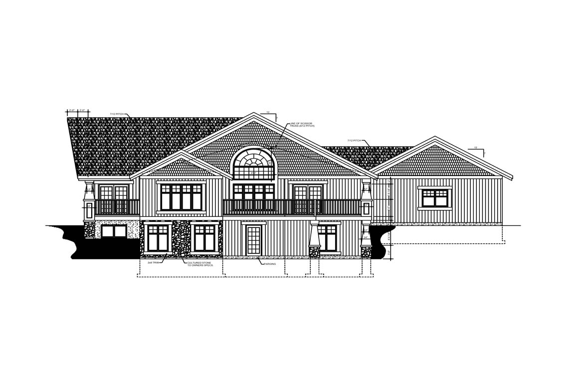 Mobile back elevation
