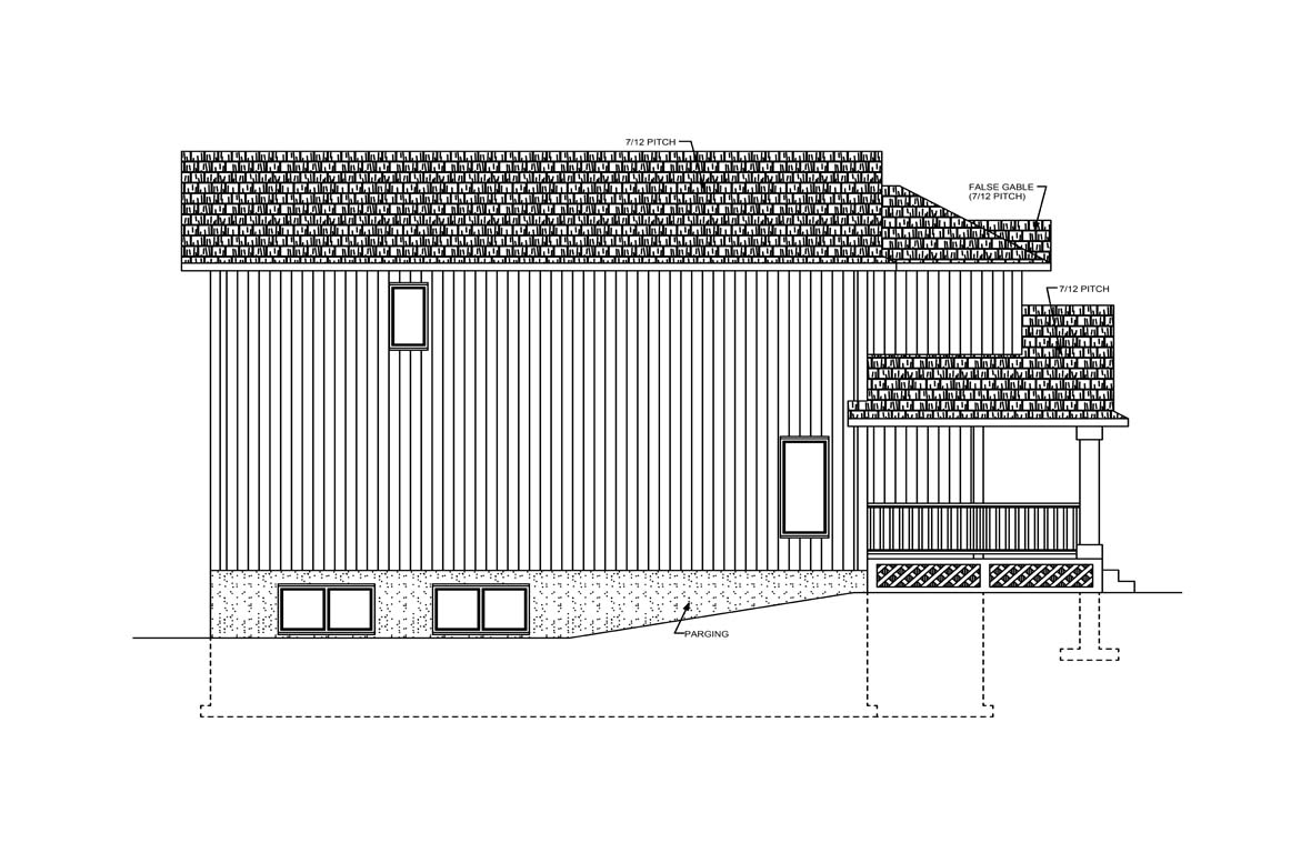 Mobile left elevation