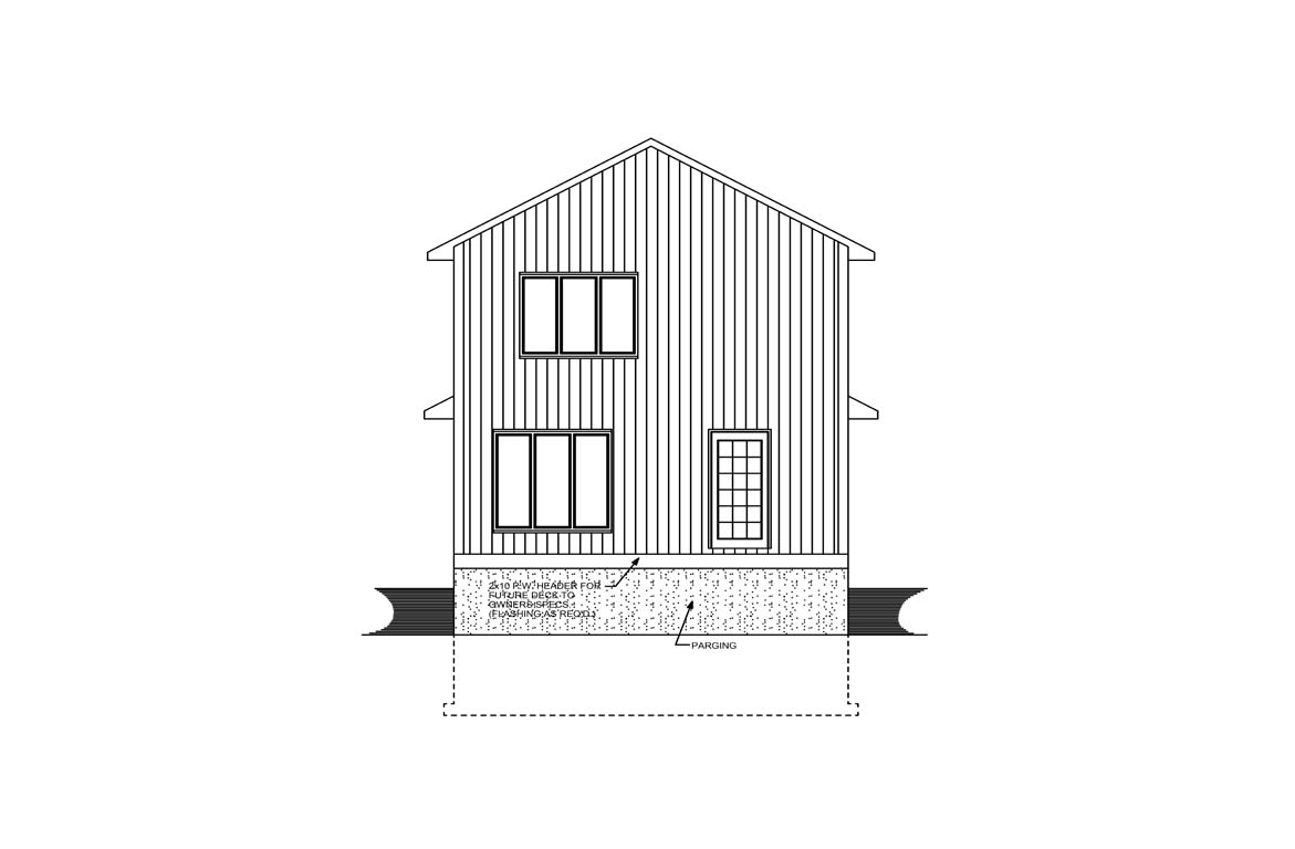 Mobile back elevation