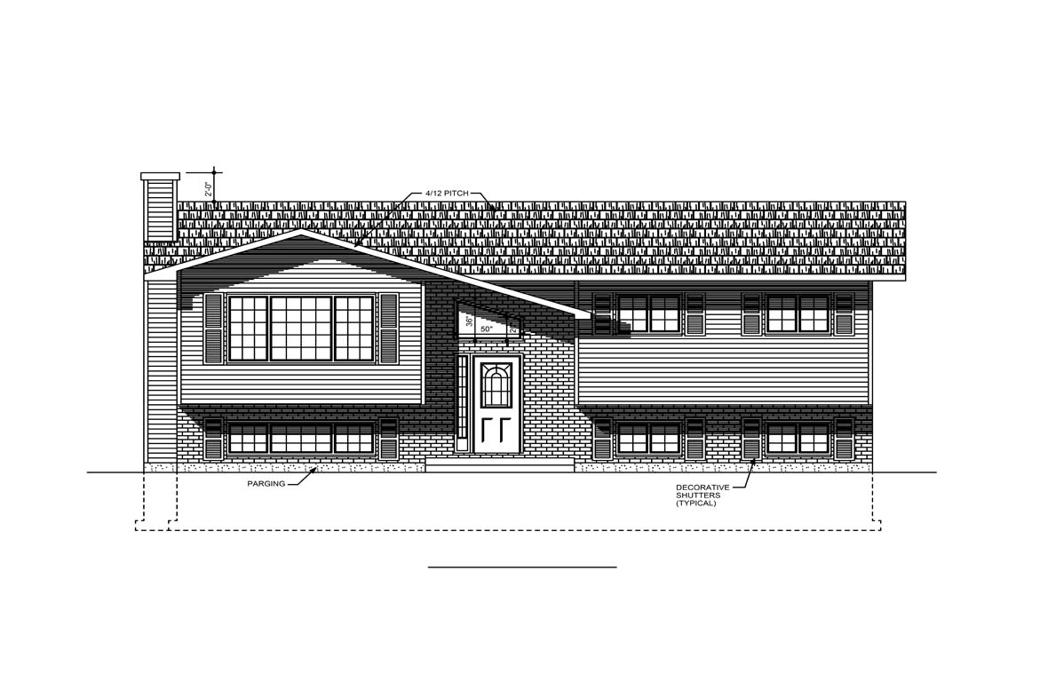 Mobile front elevation
