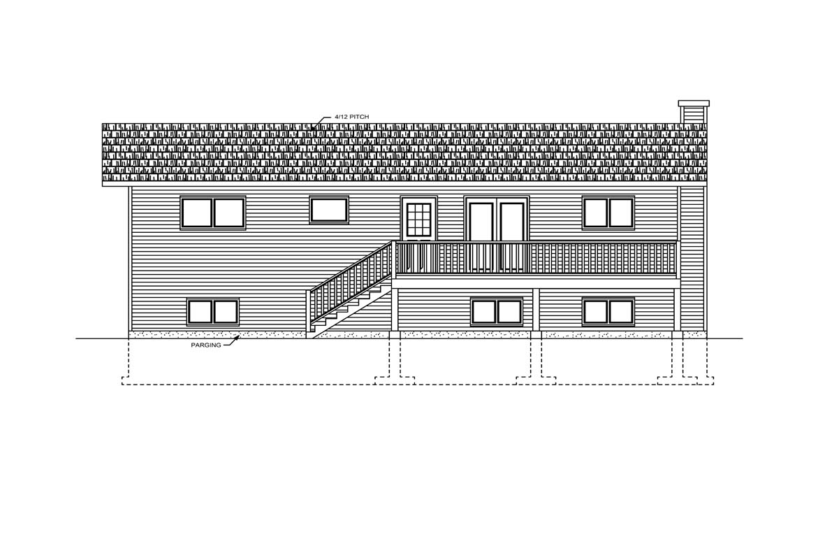 Mobile back elevation