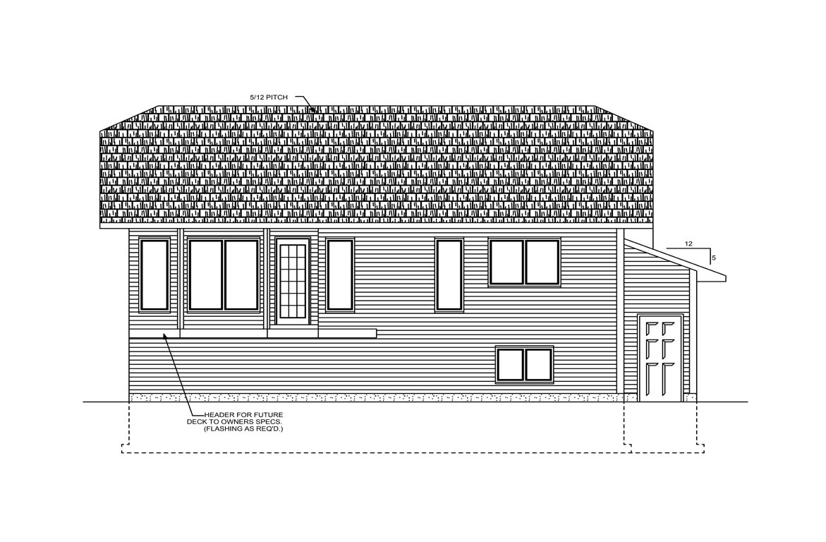 Mobile back elevation