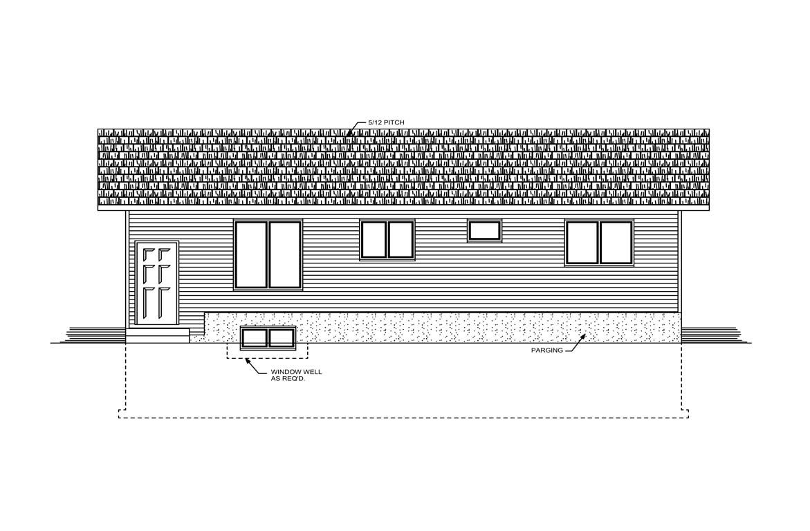 Mobile back elevation