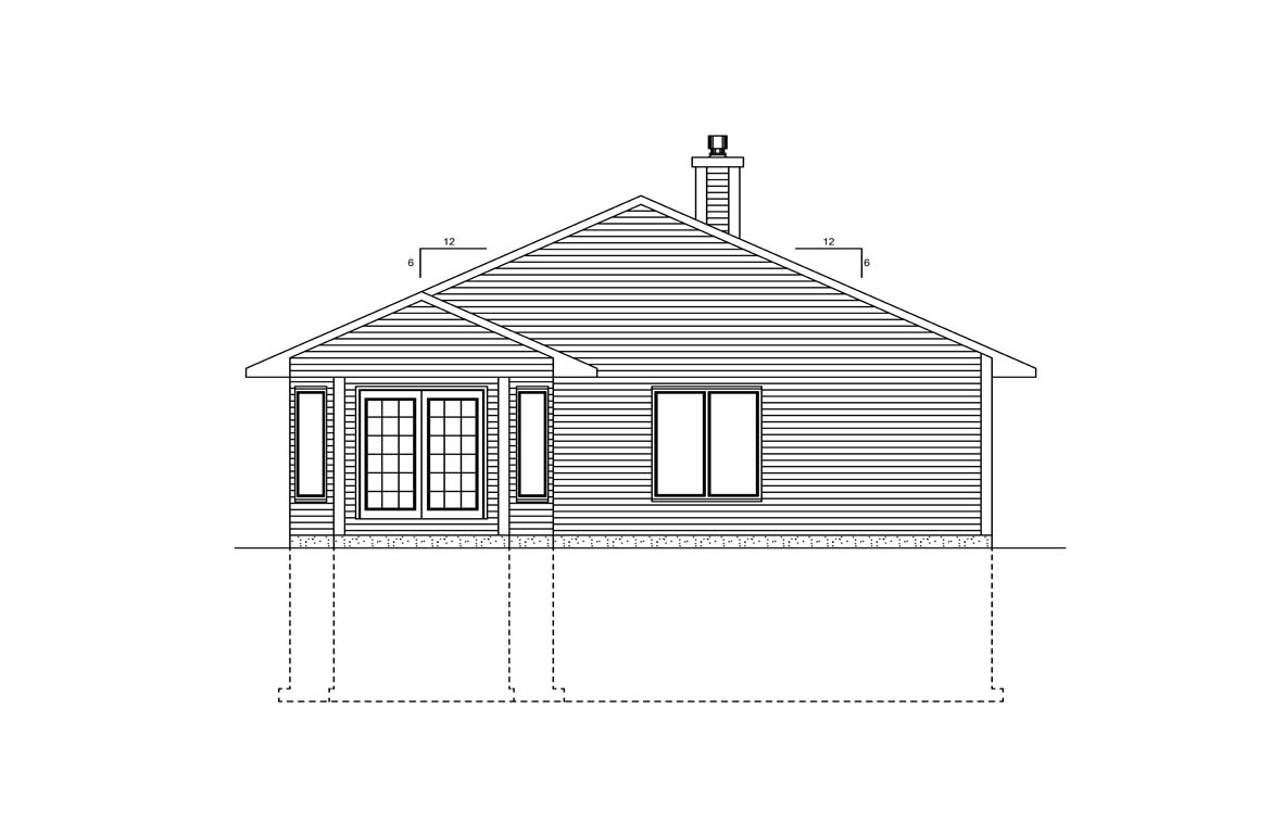 Mobile back elevation