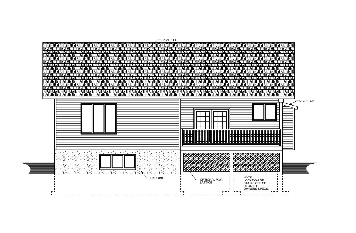 Mobile back elevation