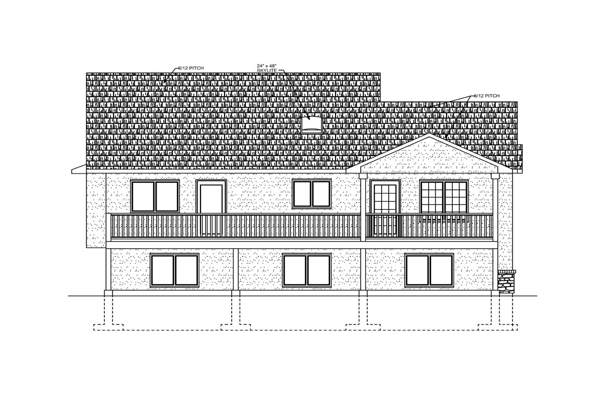 Mobile back elevation