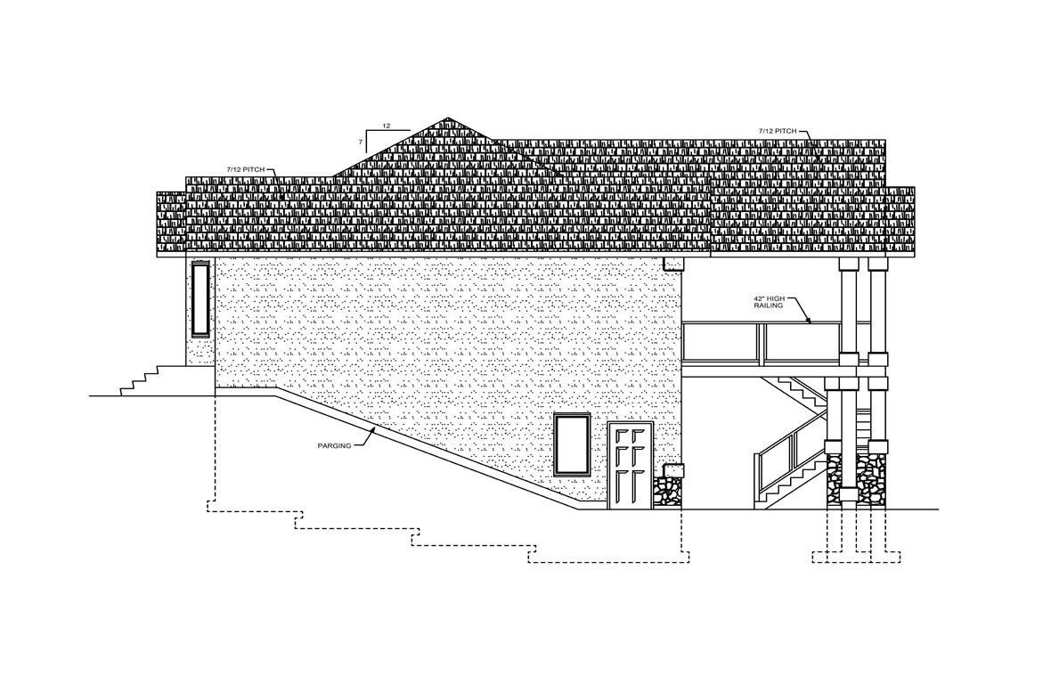 Mobile left elevation
