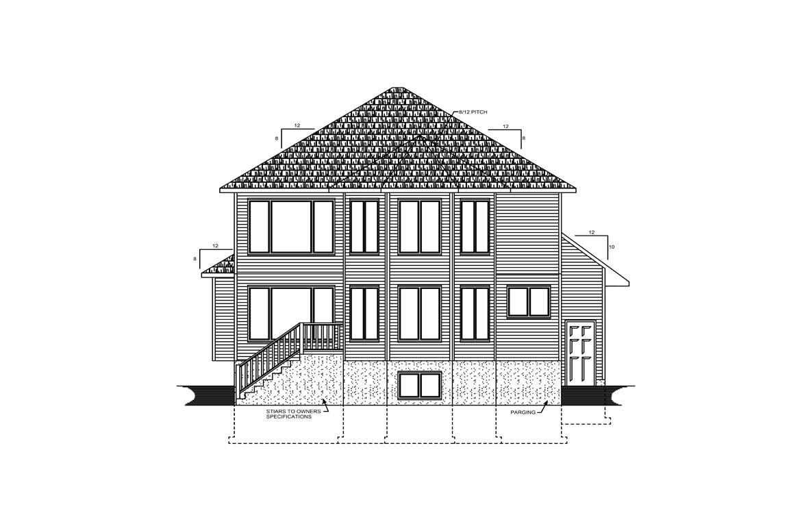 Mobile back elevation