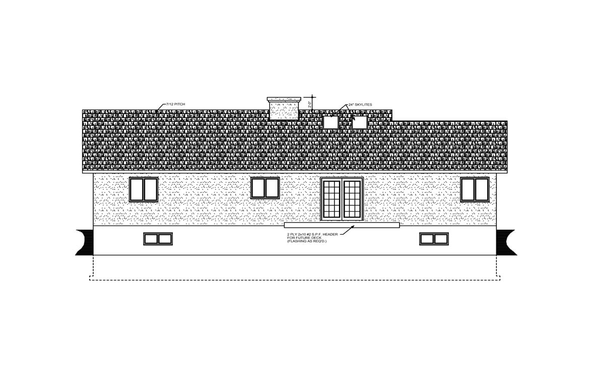 Mobile back elevation