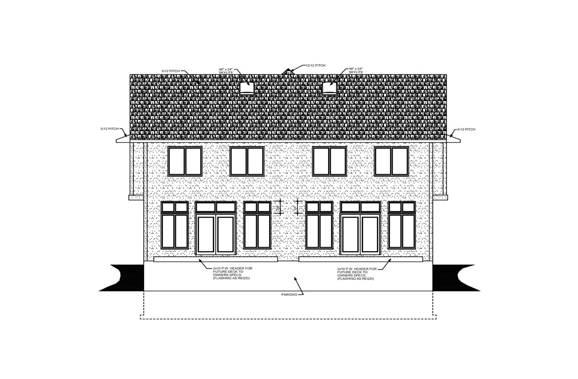 Mobile back elevation