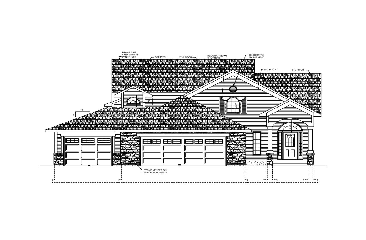 Mobile front elevation
