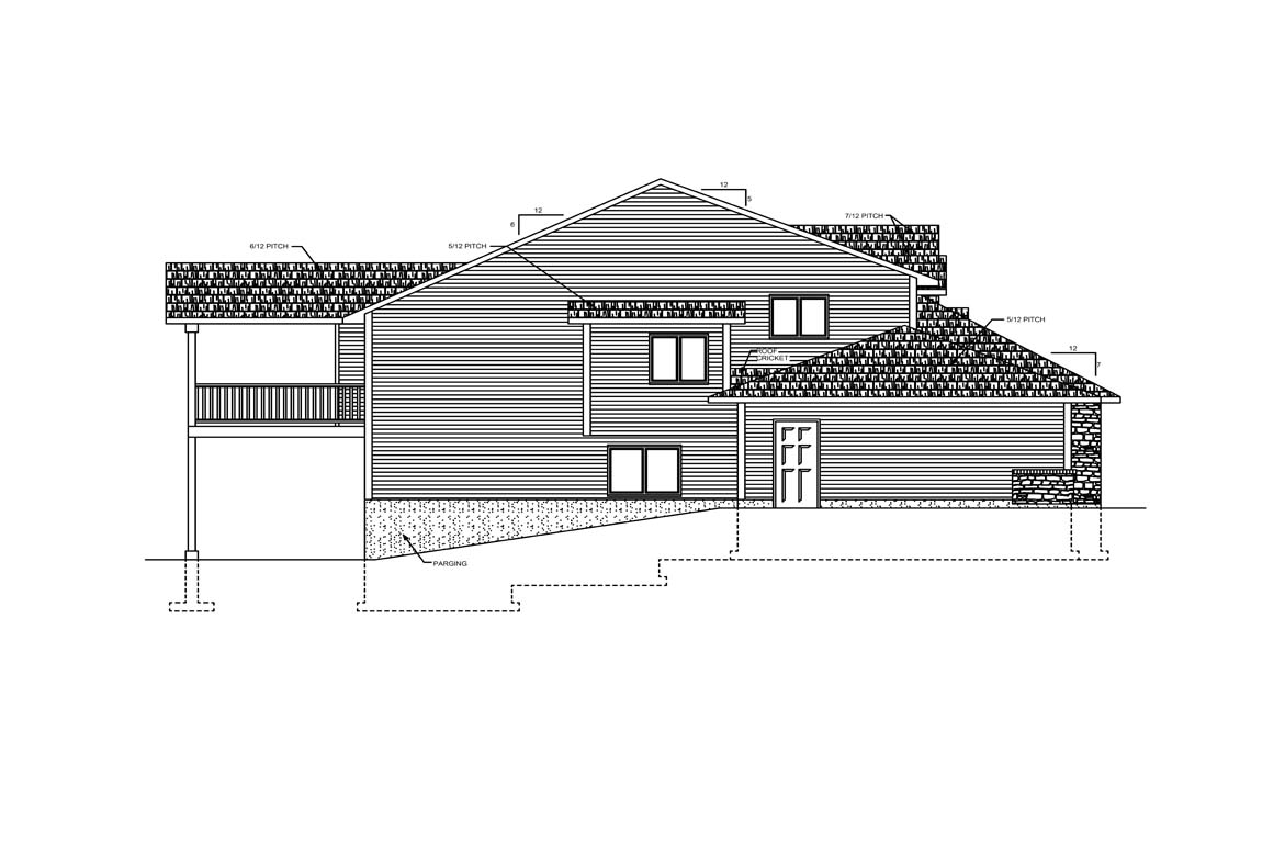 Mobile left elevation