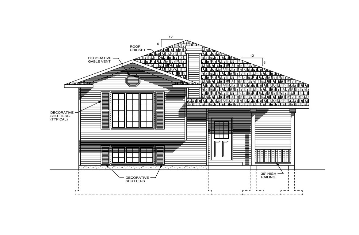 Mobile front elevation
