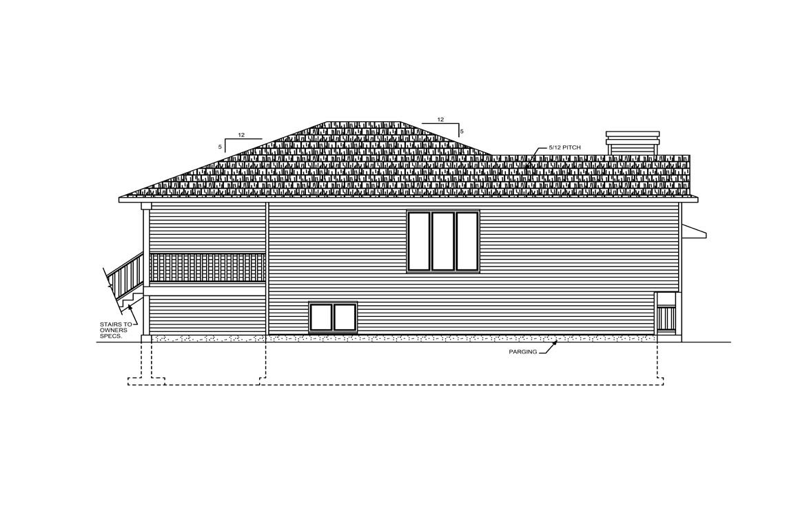Mobile left elevation