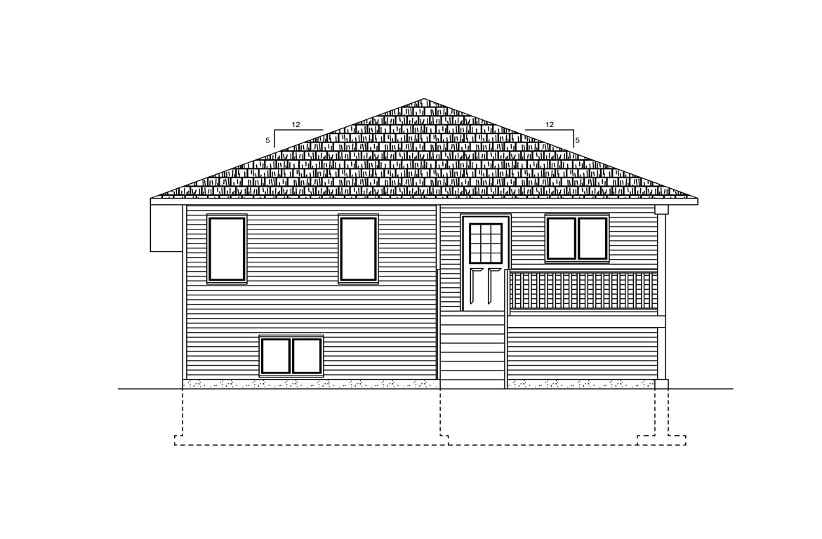 Mobile back elevation