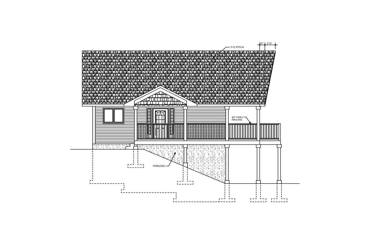 Mobile left elevation