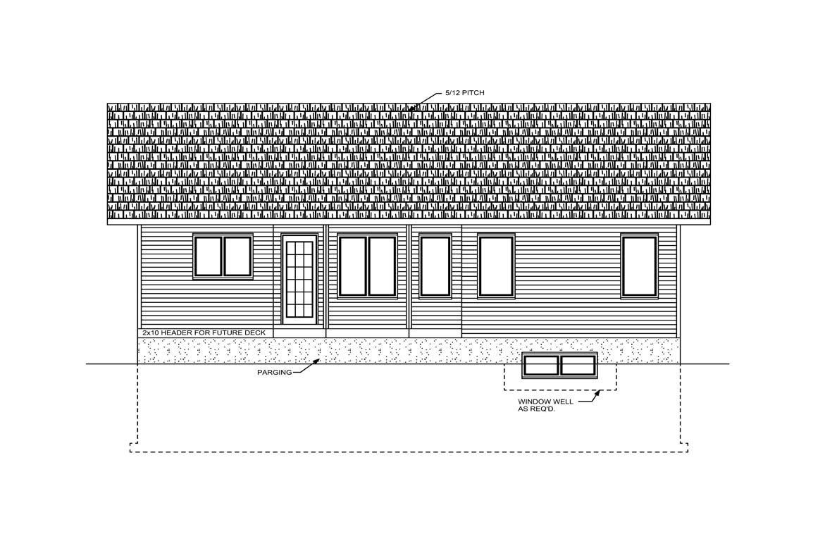 Mobile back elevation
