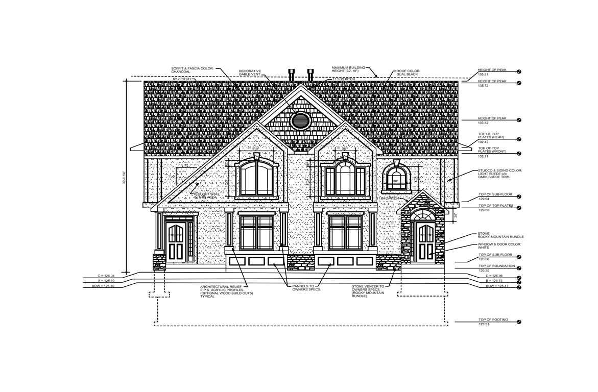 Mobile front elevation