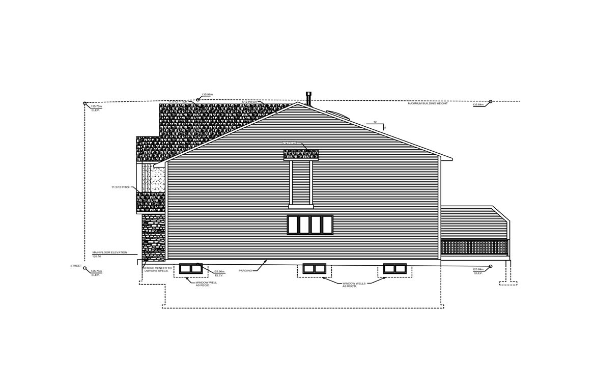 Mobile right elevation