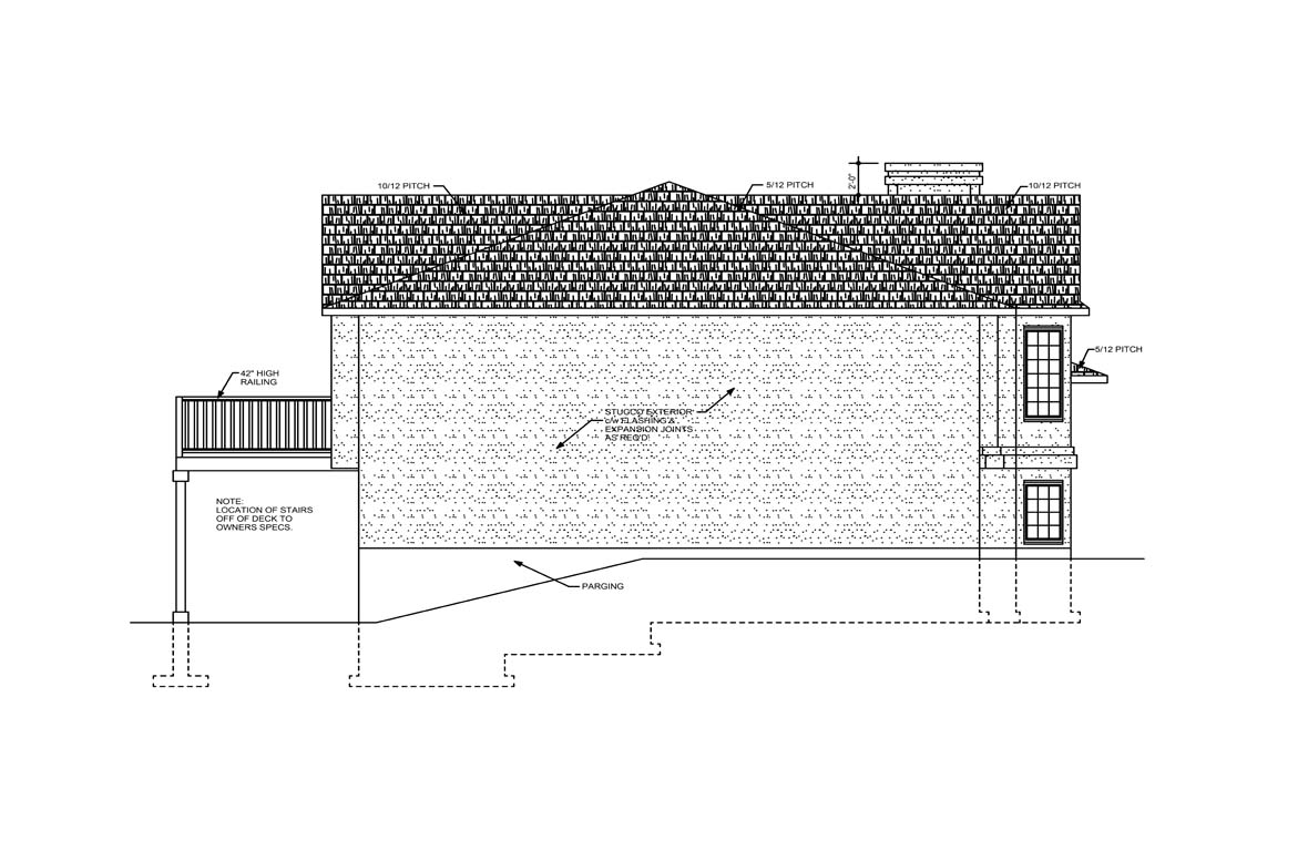 Mobile left elevation