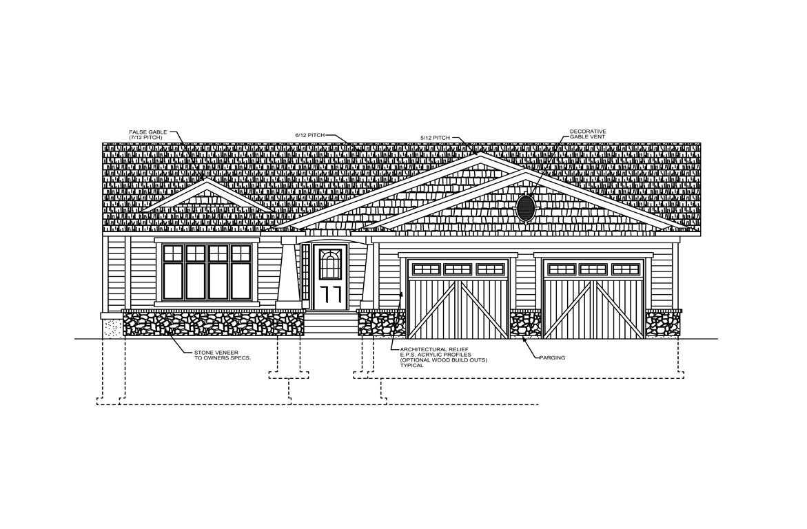 Mobile front elevation