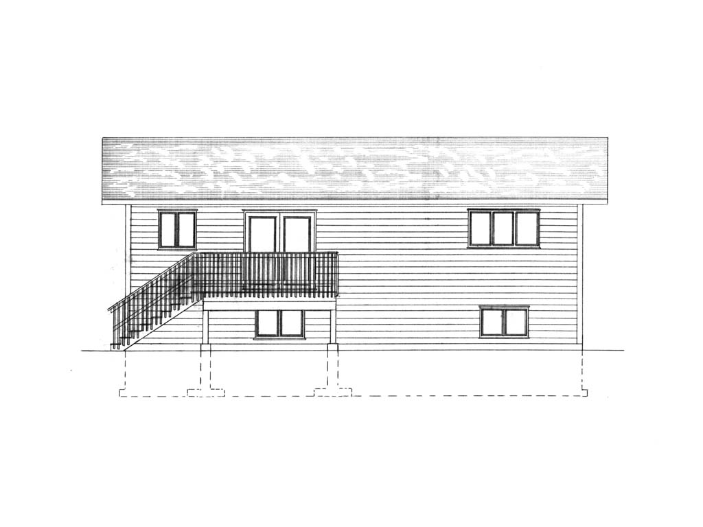 Mobile back elevation
